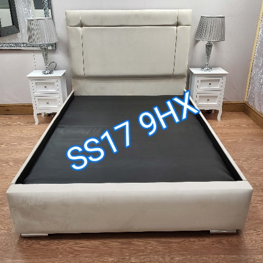 Brandy Velvet Bed - Essex Bed Shop