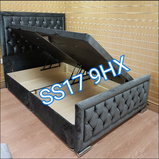 Hampton side lift ottoman divan bed - Essex Bed Shop