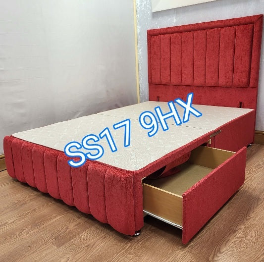 Boston Divan Bed with Drawers - Essex Bed Shop