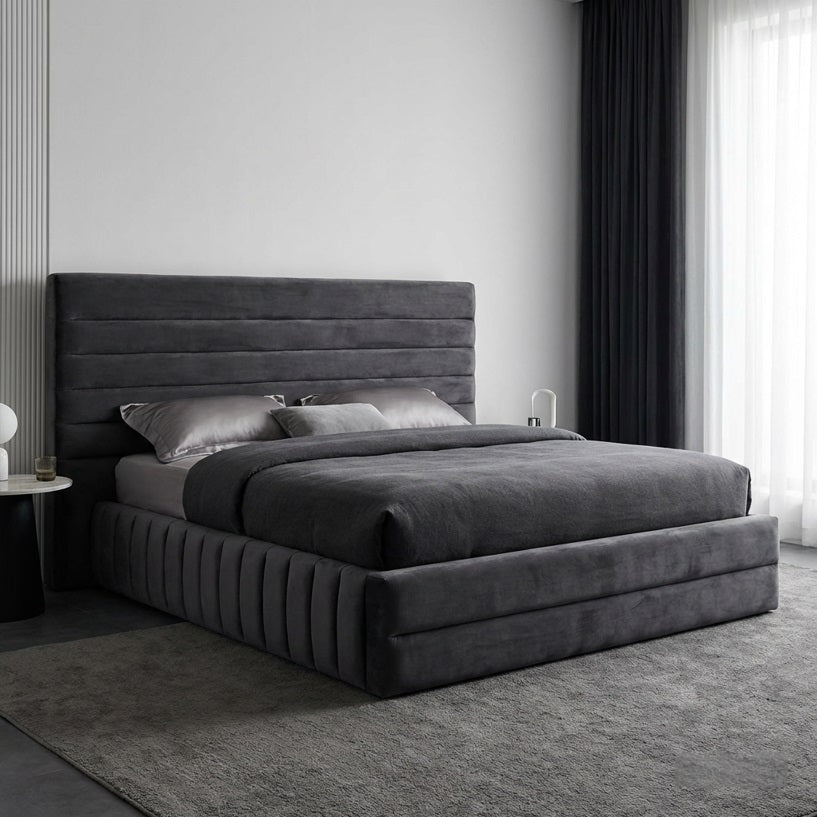 Tara Bed - Horizontal Panel Bed - Direct Beds 2 U In Fobbing