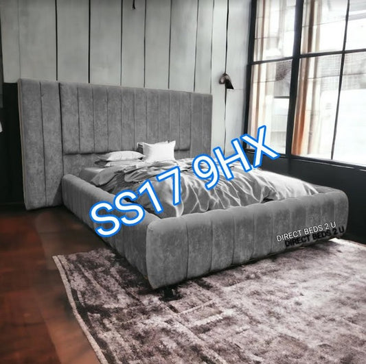 Aurora Wide Headboard Bed Frame - Essex Bed Shop