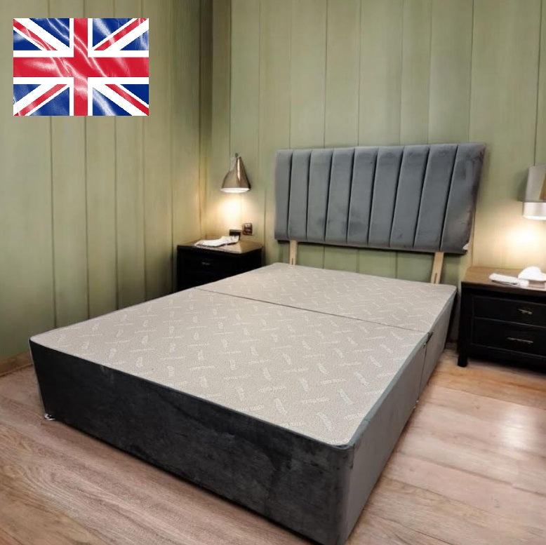 Vertical Line Classic Divan Bed - Essex Beds Shop
