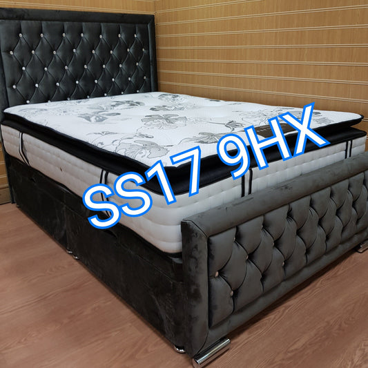 Storage lift up ottoman storage bed