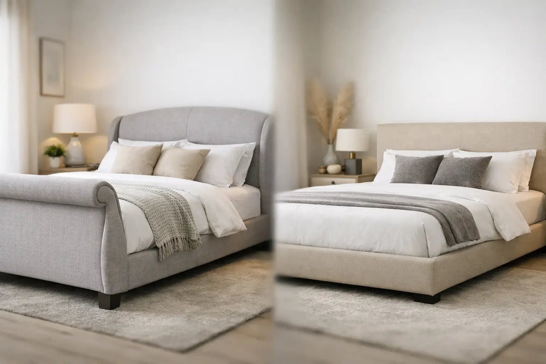 Sleigh Bed vs Platform Bed - Which Is Best?