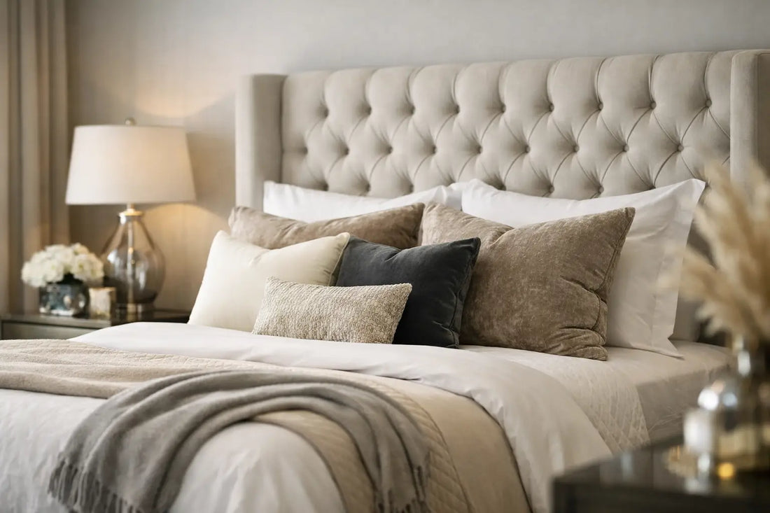 How to Style a Luxury Bed Properly