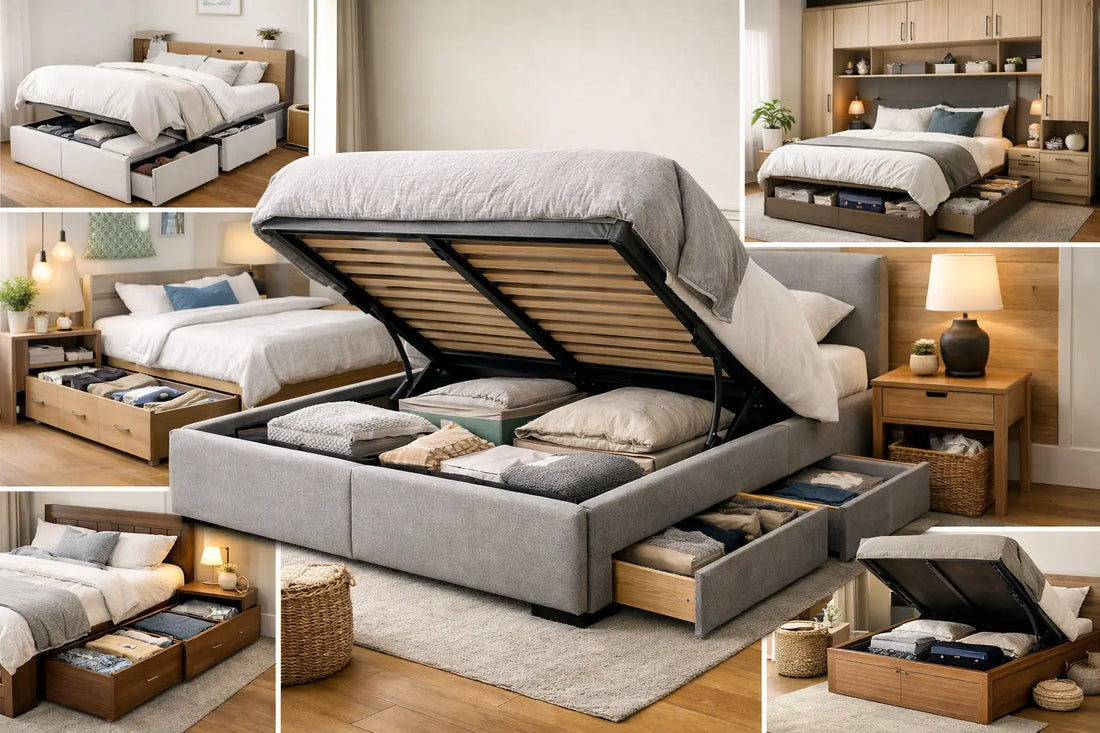 10 Small Bedroom Storage Bed Examples to Try