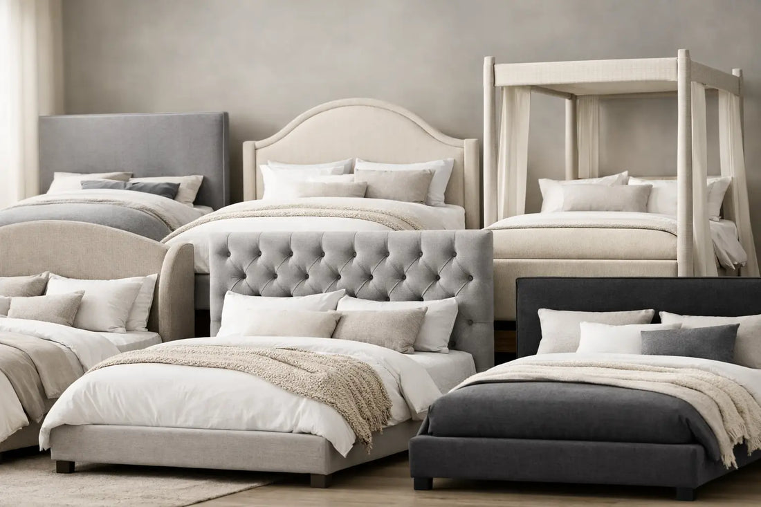 7 Fabric Bed Frame Styles to Know