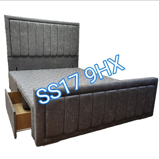 Charles Designer Bed with Drawers - Essex Bed Shop