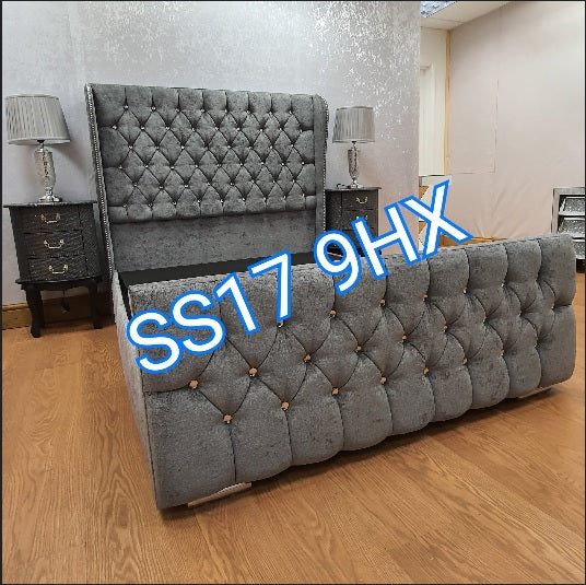 Double Beds - Presidential Wingback Bed - Essex Bed Shop