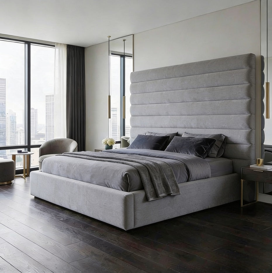 Luxury High Headboard Beds - Essex Beds - Mayfair Bed Frame