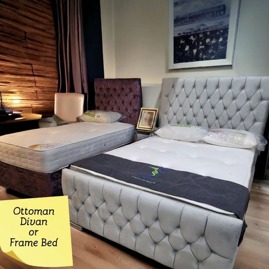 Single beds divan, frame or ottoman beds