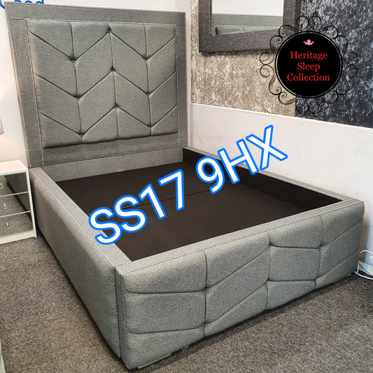 Roman Hex Bed - Essex bed and mattress shop Direct Beds 2 U